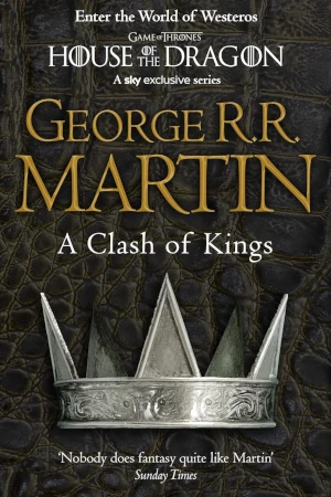 A Clash Of Kings by George RR Martin book cover