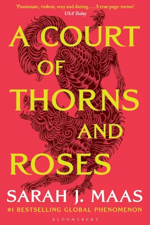 A Court of Thorns and Roses by Sarah J. Maas book cover
