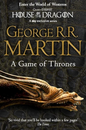 A Game Of Thrones by George RR Martin book cover