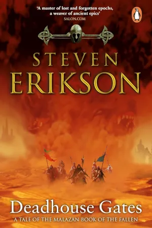 Deadhouse Gates by Steven Erikson book cover