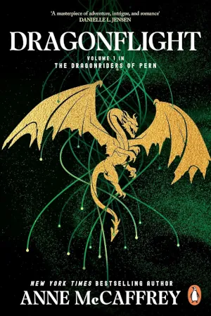 Dragonflight by Anne McCaffrey book cover