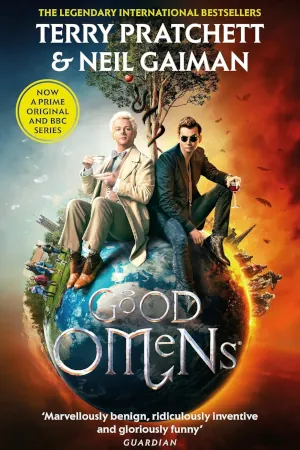 Good Omens by Terry Pratchett book cover