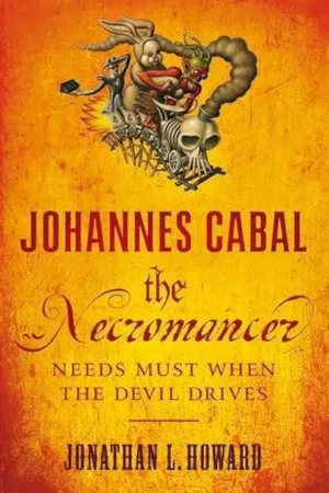 Johannes Cabal the Necromancer by Jonathan L Howard book cover