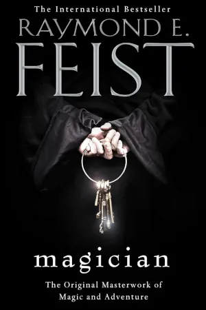 Magician by Raymond E Feist book cover