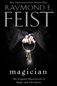 Magician by Raymond E Feist book cover