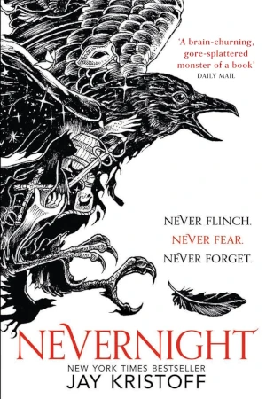 Nevernight by Jay Kristoff book cover