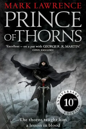 Prince of Thorns by Mark Lawrence book cover