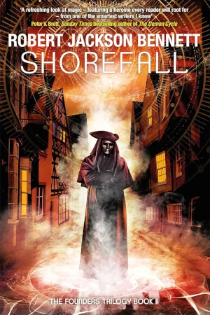 Shorefall by Robert Jackson Bennett book cover