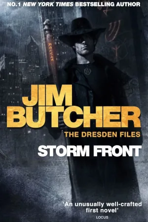 Storm Front by Jim Butcher book cover