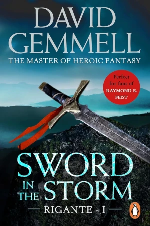 Sword In The Storm by David Gemmell book cover