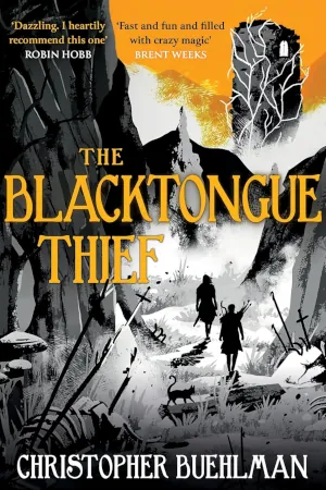 The Blacktongue Thief by Christopher Buehlman book cover
