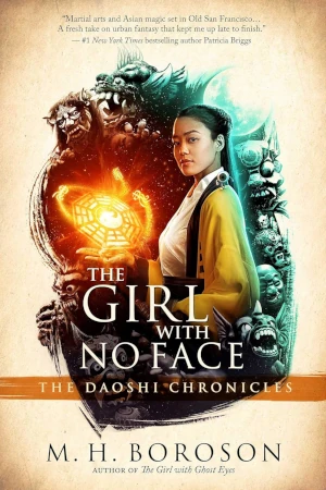 The Girl with No Face by M H Boroson book cover