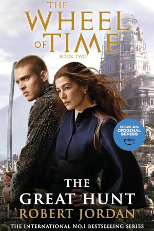 The Great Hunt by Robert Jordan book cover