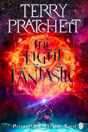 The Light Fantastic by Terry Pratchett book cover