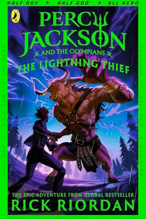 The Lightning Thief by Rick Riordan book cover