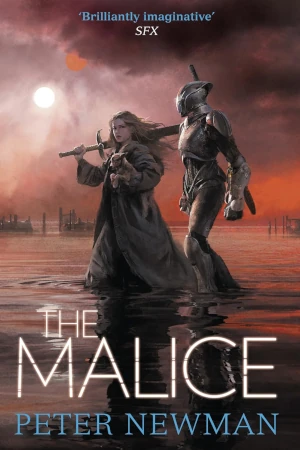 The Malice by Peter Newman book cover