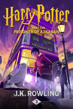 Harry Potter and the Prisoner of Azkaban by JK Rowling book cover