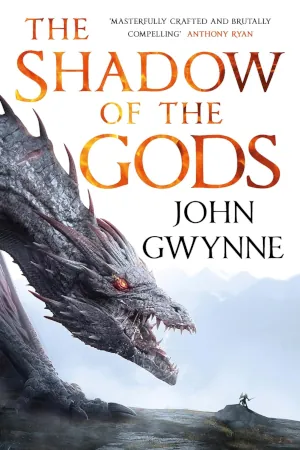 The Shadow of the Gods by John Gwynne book cover
