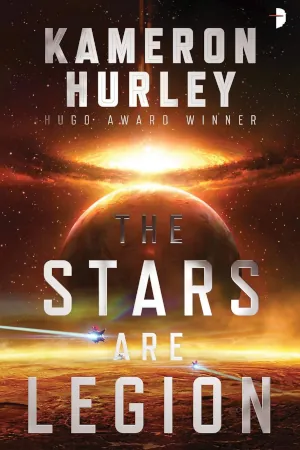 The Stars Are Legion by Kameron Hurley book cover